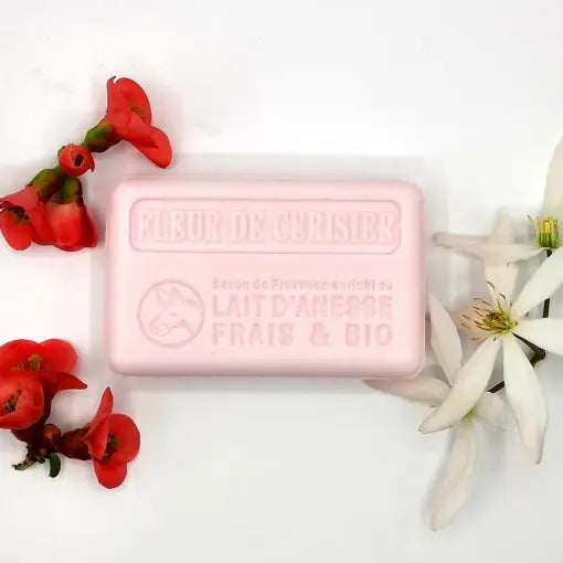 Jabón de Leche de Burra Cereza