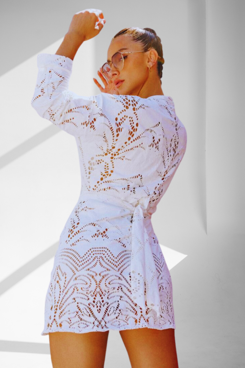 Chemise Bali Off White Lace