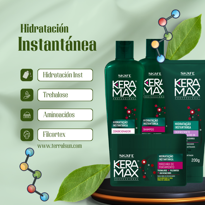 Mascarilla  Keramax  Hidratación Instantánea