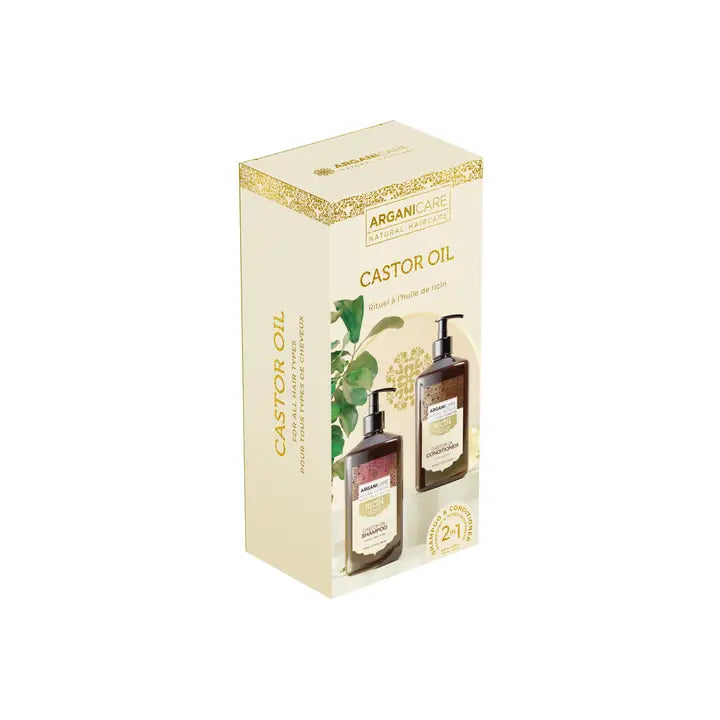 Kit de champú y acondicionador Castor (a base de aceite de ricino)