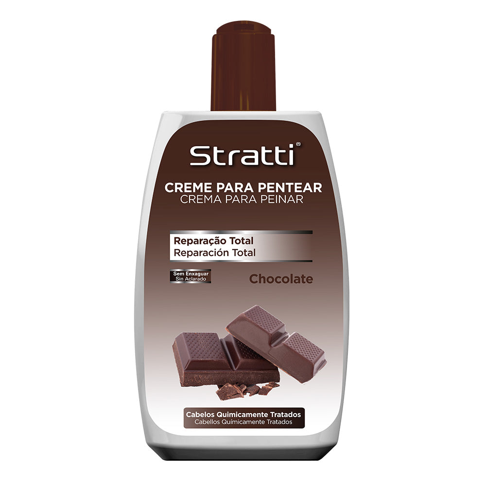 Crema de peinar Stratti Chocolate & queratina