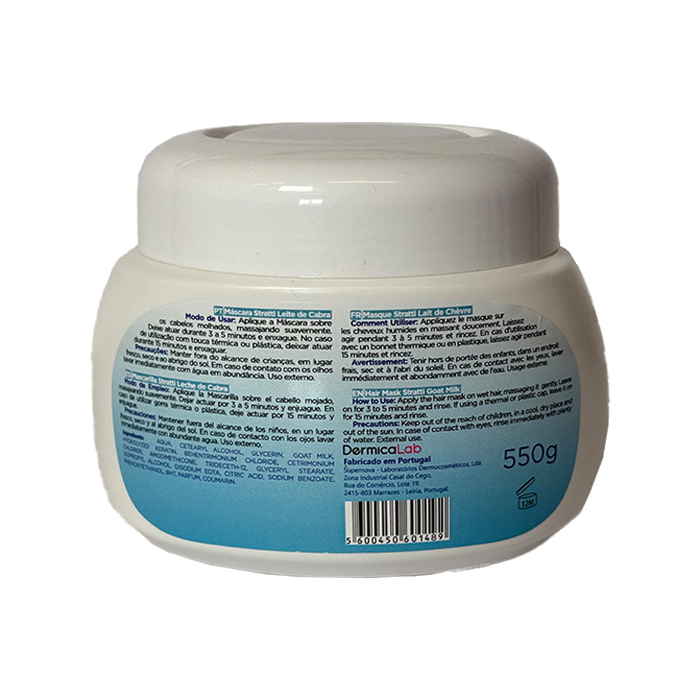 Mascarilla Stratti Leche de Cabra & queratina