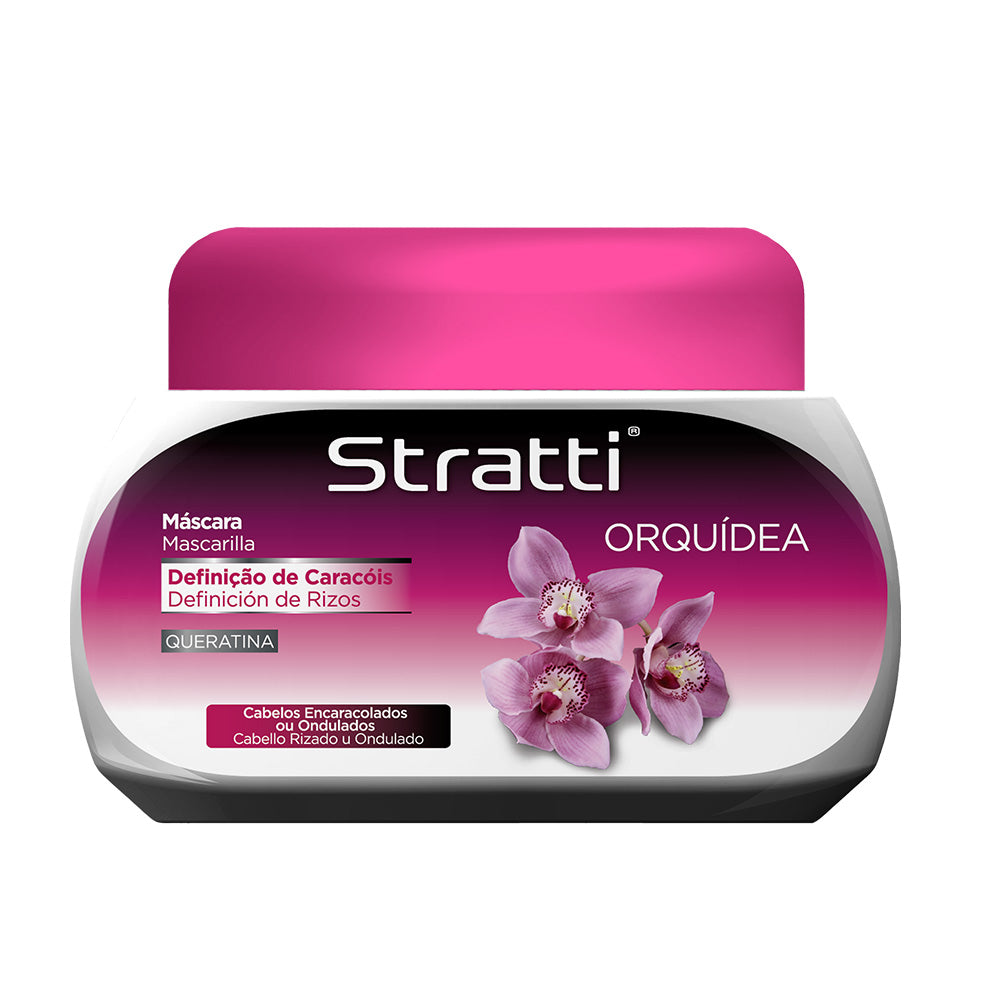Mascarilla Stratti Orquídea & queratina