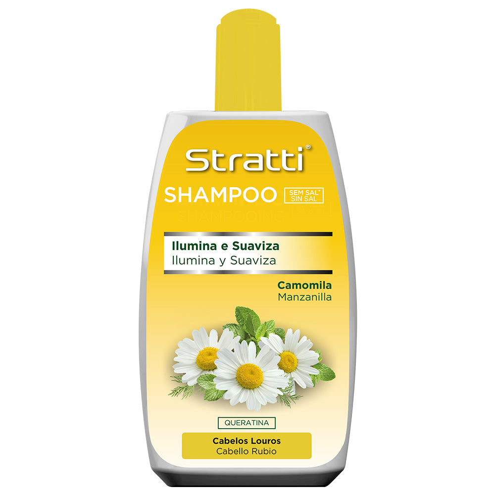 Champú Stratti Manzanilla & Queratina sin sal