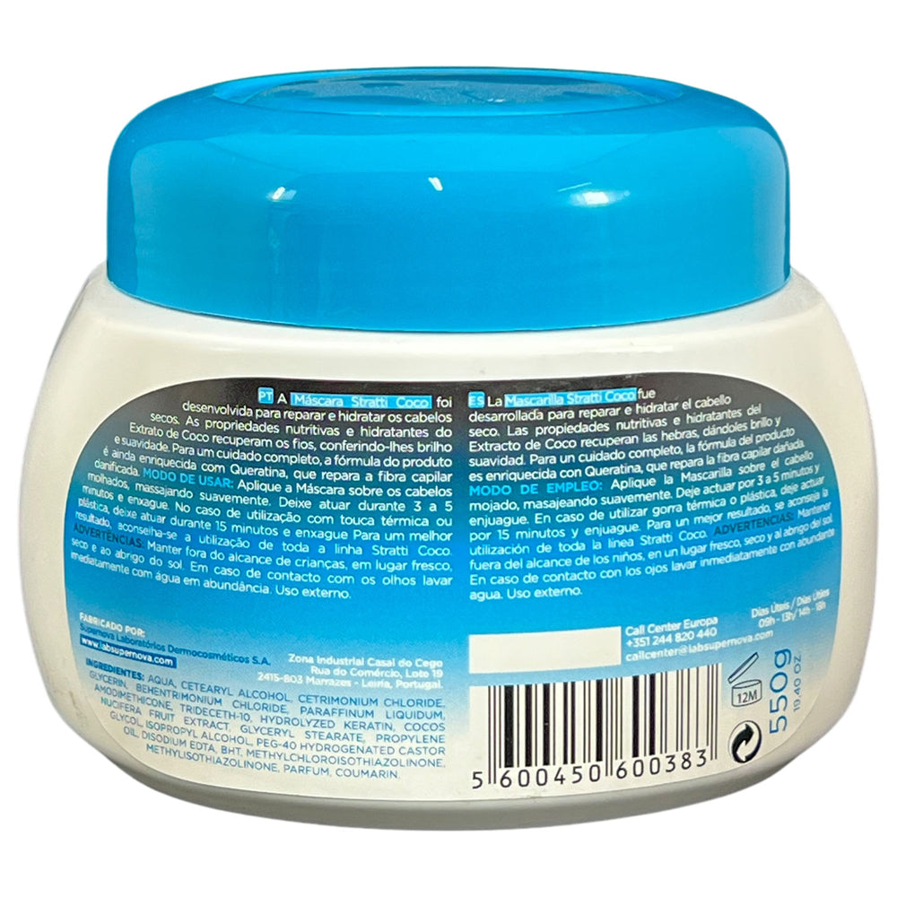 Mascarilla Stratti Coco & queratina