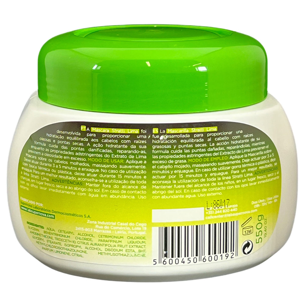 Mascarilla Stratti Lima & queratina