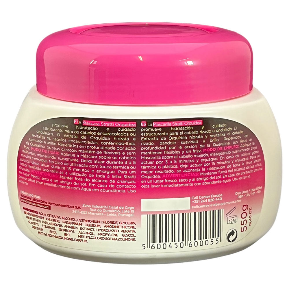Mascarilla Stratti Orquídea & queratina
